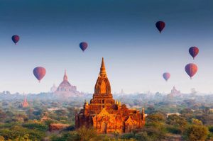 Balloons over Bagan Myanmar (8)