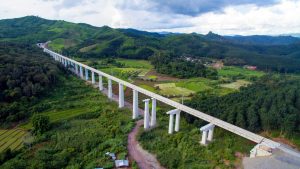 China-Laos Railway and High Speed Bullet Trains Train (14)