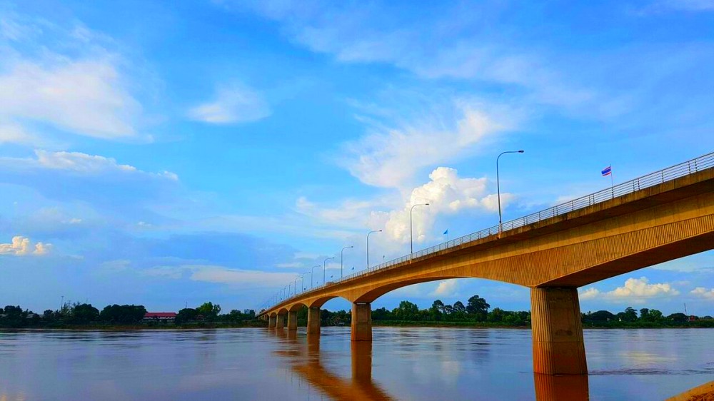 First Thai–Lao Friendship Bridge in Vientiane