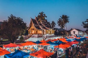 Hmong Night Market in Luang Prabang