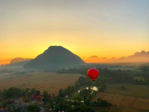 Hot Air Ballooning Vang Vieng, Laos (10)