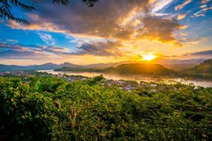 Mount Phousi Hill in Luang Prabang