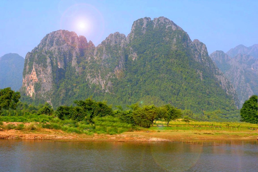 Nam Song River in Vang Vieng, Vientiane (16)