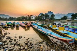 Nam Song River in Vang Vieng, Vientiane (2)