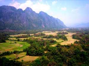 Phapoak Mountain in Vang Vieng, Laos (2)