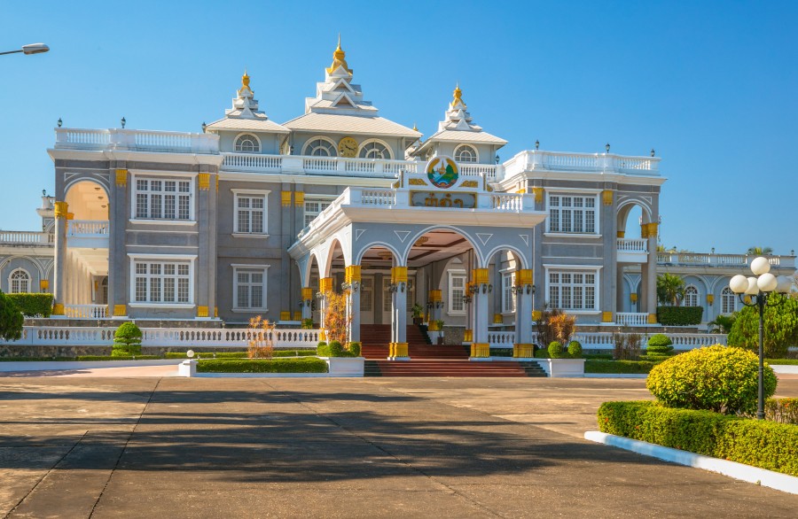 Presidential Palace in Laos (1)