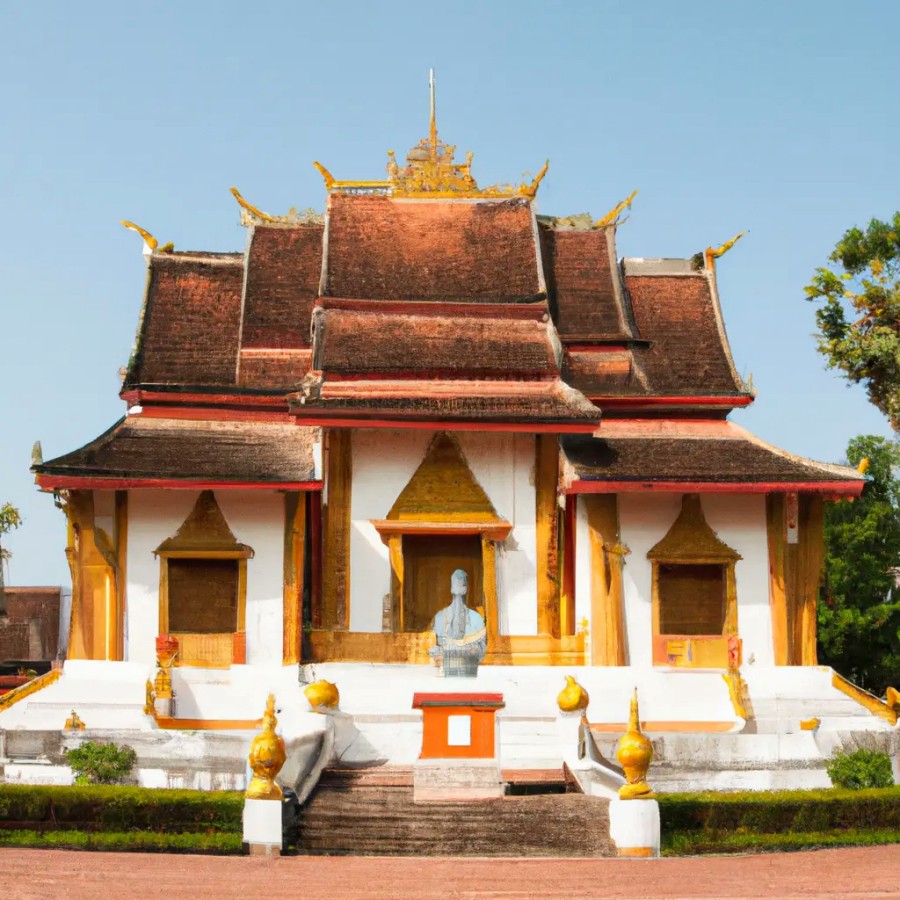 Saen Temple in Vientiane