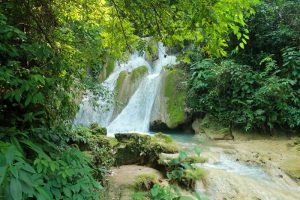 Tad Thong Waterfall in Luang Prabang