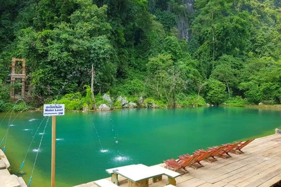 The Blue Lagoon 6 in Vang Vieng, Laos