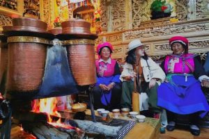 Tibetan Village and Home-made in Shangri La