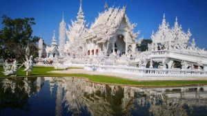 Wat Rong Khun - White Temple in Chiang Rai, Thailand2