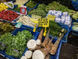 Zhuanxin Farmers' Market in Kunming (1)