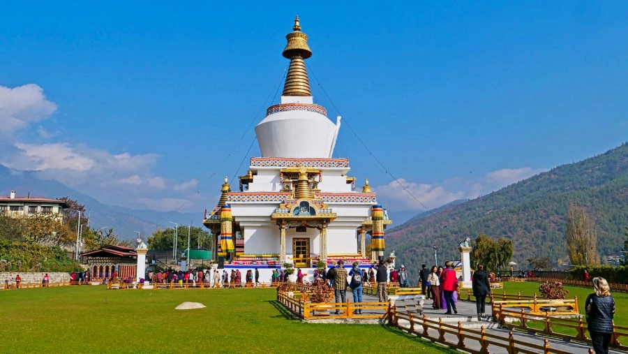 National Memorial Chorten in Thimphu Bhutan (3)