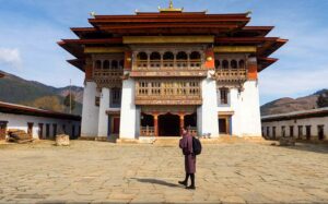 Gangtey Monastery in Wangdue Phodrang, Bhutan1