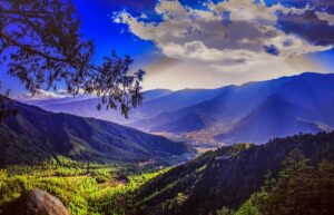 Haa Valley in Haa, Bhutan