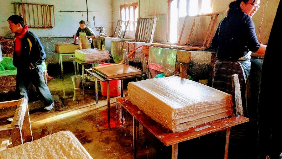 Jungshi Handmade Paper Factory in Thimphu, Bhutan5