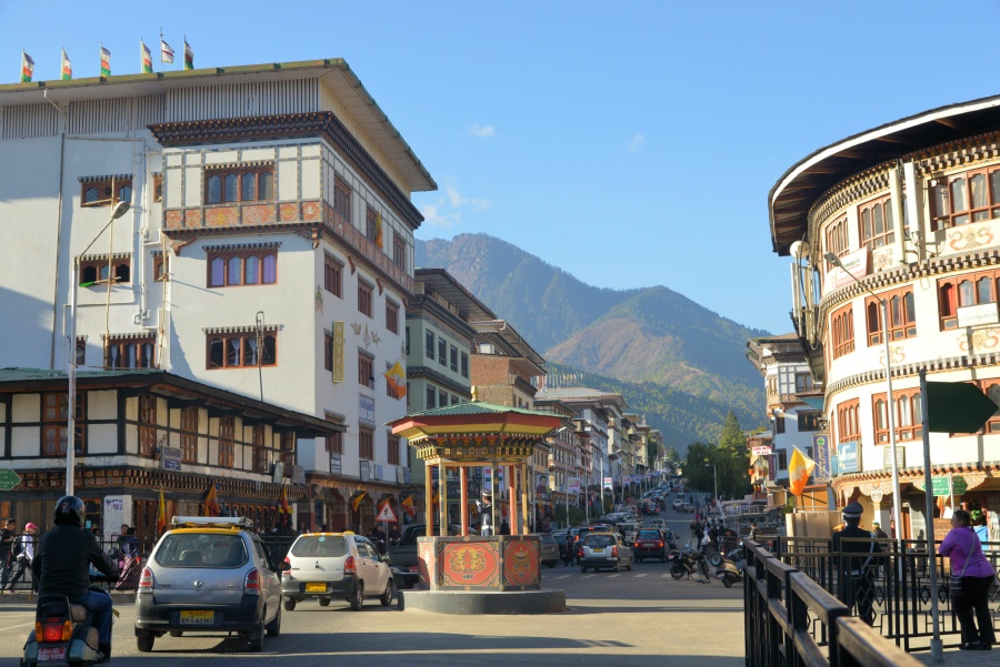 Norzin Lam Street in Thimphu, Bhutan1