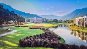 Royal Hills Golf in Nakhon Nayok, Thailand