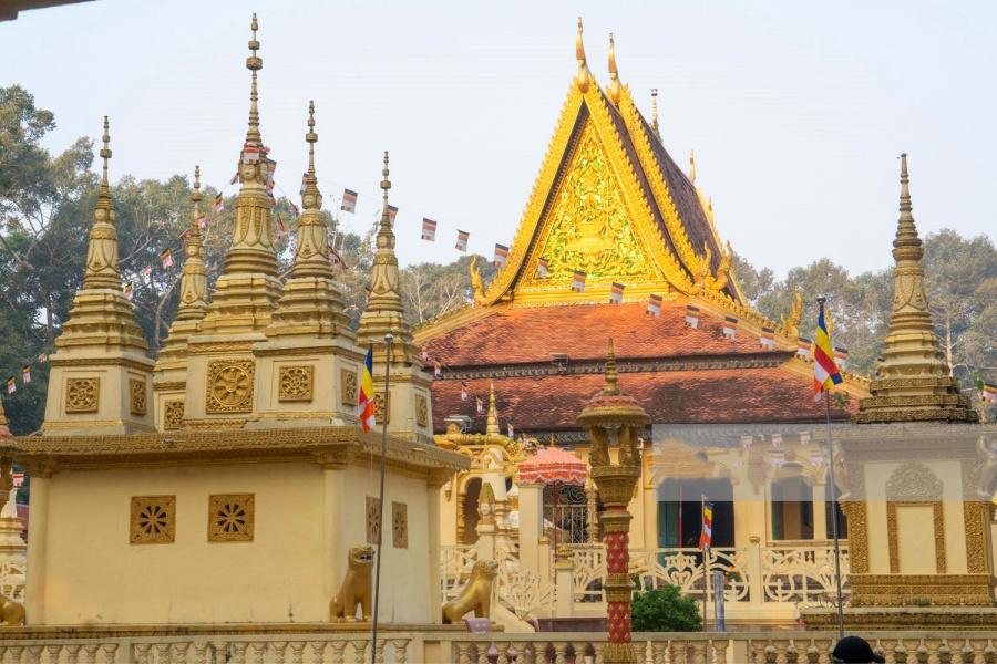 Ang Pagoda in Tra Vinh, Vietnam