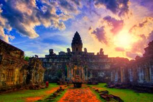 Bakong Temple of Roluos Temples in Siem Reap, Cambodia (14)