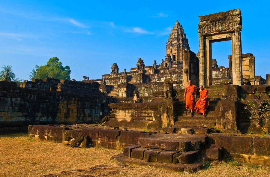 Bakong Temple of Roluos Temples in Siem Reap, Cambodia (18)