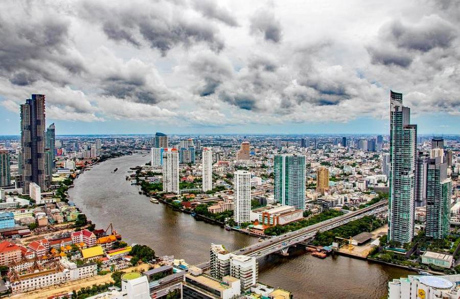 Chao Phraya River in Bangkok, Thailand (3)