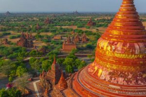 Dhammayazika Pagoda in Bagan, Myanmar (5)