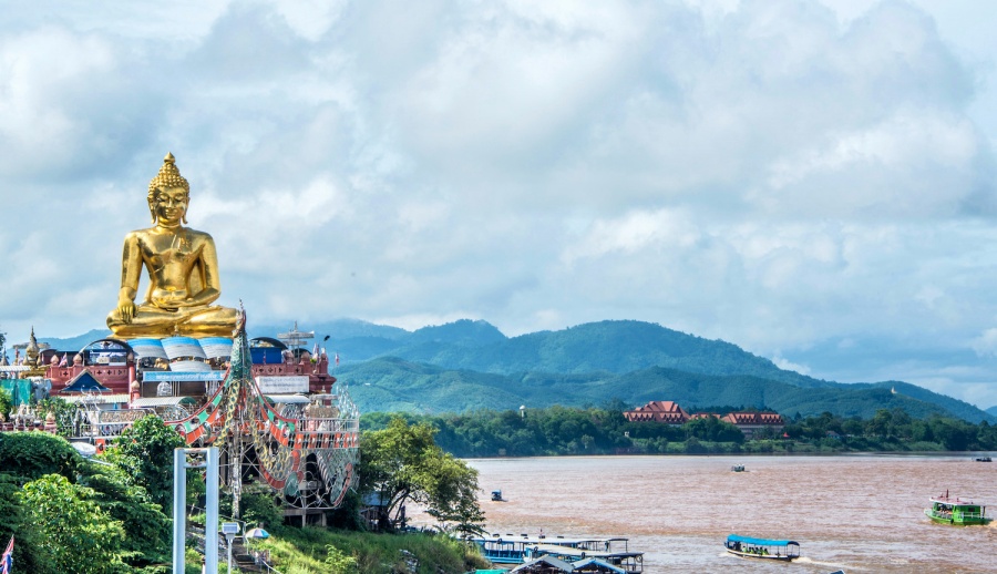 Golden Triangle in Chiang Saen of Chiang Rai, Thailand (4)