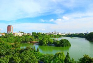 Hoan Kiem Lake Panorama