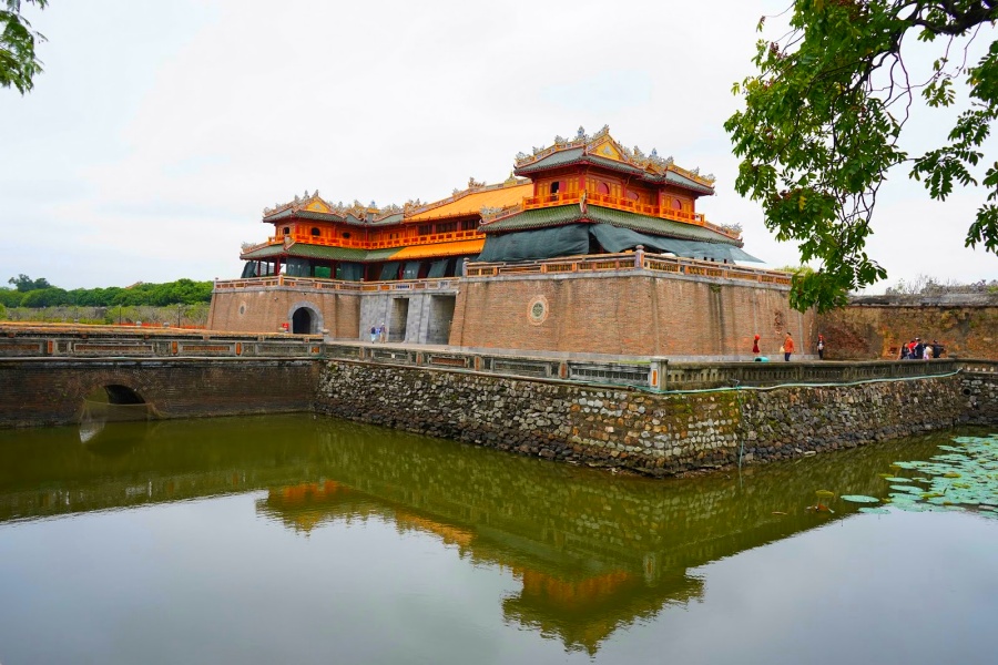 Hue Imperial City (The Citadel) in Thua Thien Hue, Vietnam (2)