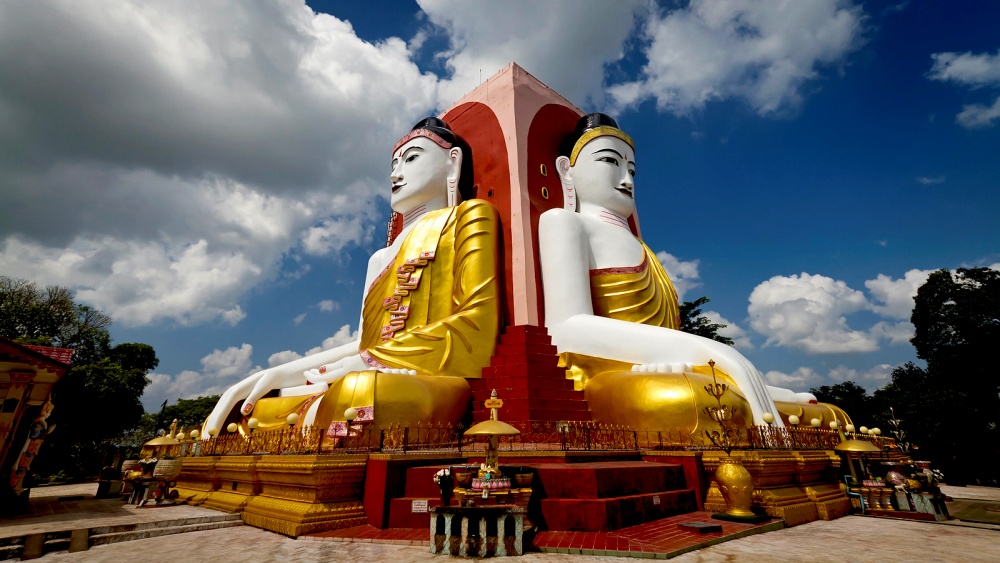 Kyaik Pun Pagoda in Bago, Myanmar (8)