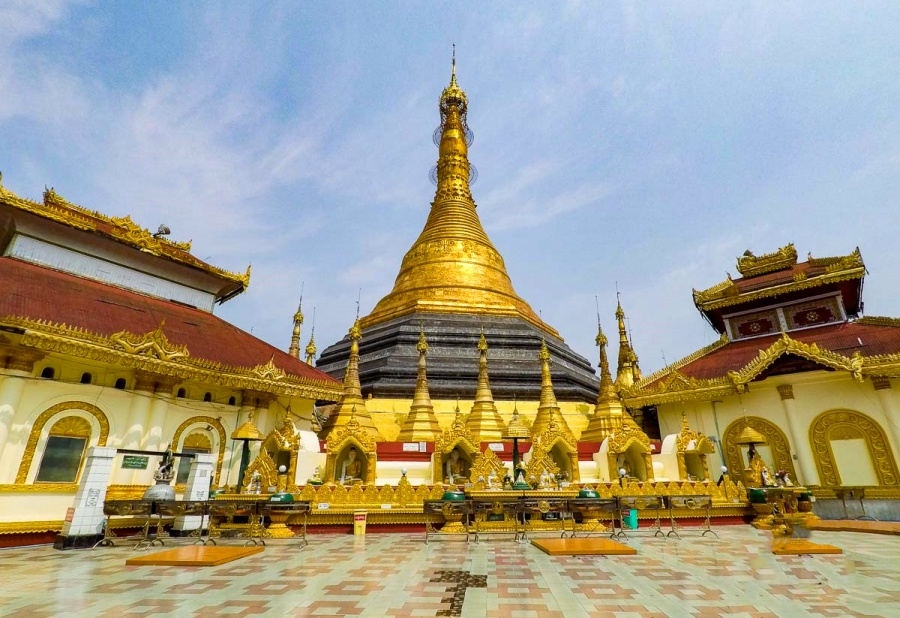 Kyaikthanlan Pagoda in Mawlamyine of Mon State, Myanmar (5)