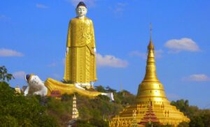 Maha Bodhi Ta Htaung Standing Buddha in Monywa, Sagaing Region of Myanmar (4)