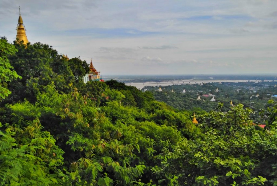 Mandalay Hill in Myanmar (2)