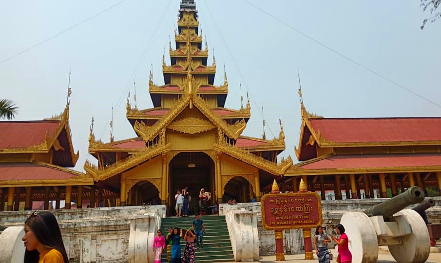 Mandalay Palace in Myanmar (2)