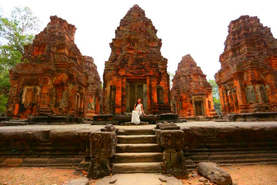 Preah Ko Temple of Roluos Temples in Siem Reap, Cambodia (1)