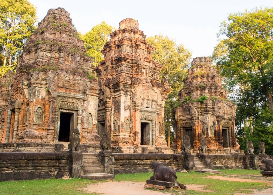 Preah Ko Temple of Roluos Temples in Siem Reap, Cambodia (19)