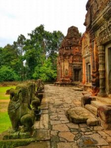 Preah Ko Temple of Roluos Temples in Siem Reap, Cambodia (3)