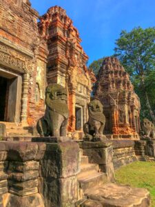 Preah Ko Temple of Roluos Temples in Siem Reap, Cambodia (5)