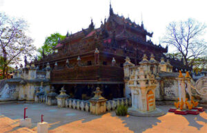 Shwenandaw Monastery in Mandalay, Myanmar (5)