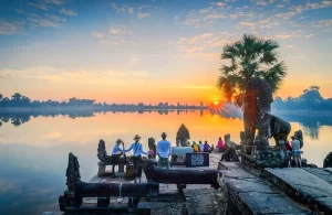 Srah Srang Ancient Reservoir and Temple in Siem Reap, Cambodia (2)