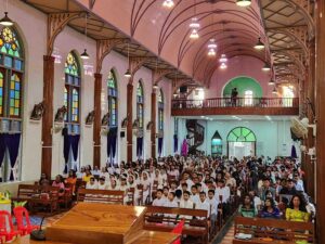 St.Peter Cathedral Pathein in Pathein of Ayeyarwady Region, Myanmar (2)