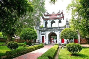 Temple of Literature in Hanoi, Vietnam1