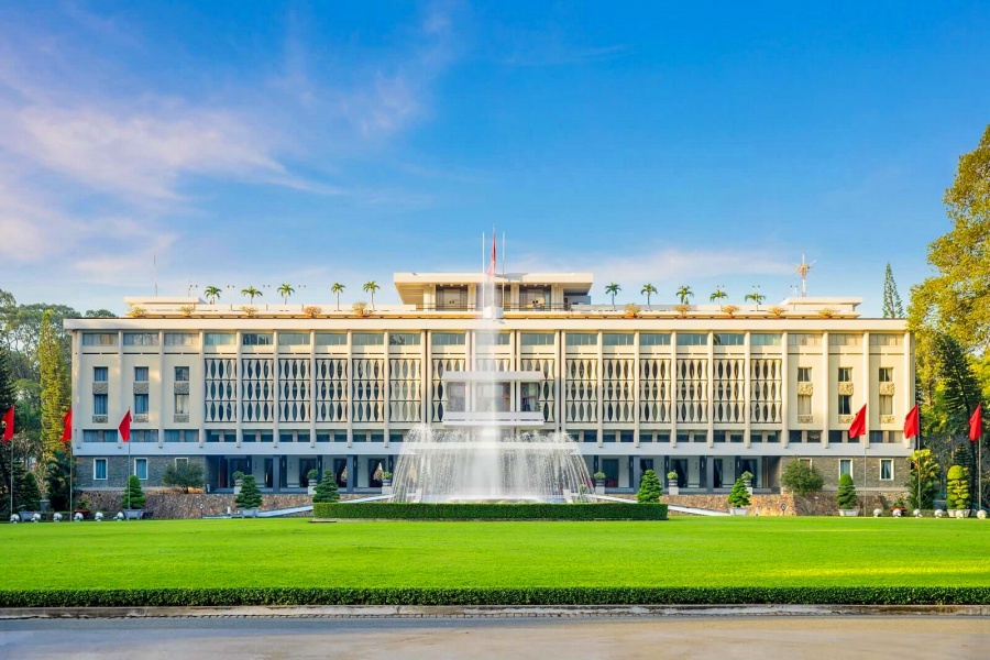 The Independence Palace in Ho Chi Minh City, Vietnam (1)