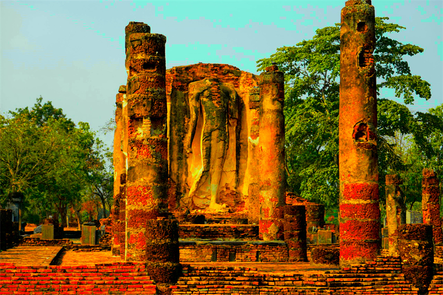 Wat Chetuphon in Sukhothai, Thailand (4)