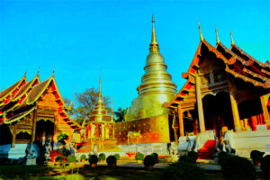 Wat Phra Singh in Chiang Mai, Thailand (1)