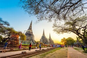 Wat Phra Sri Sanphet in Ayutthaya, Thailand (1)