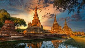 Wat Phra Sri Sanphet in Ayutthaya, Thailand (2)