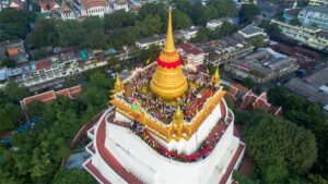 Wat Saket and the Golden Mount in Bangkok, Thailand (1)