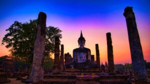 Wat Saphan Hin in Sukhothai, Thailand (4)